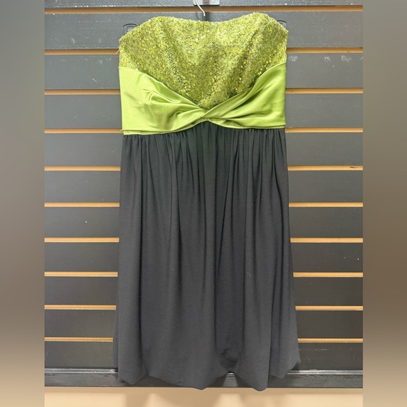 Vintage Jessica McClintock Gunne Sax Strapless Dress Size 5 - Picture 1 of 3